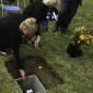 Flowers for urn